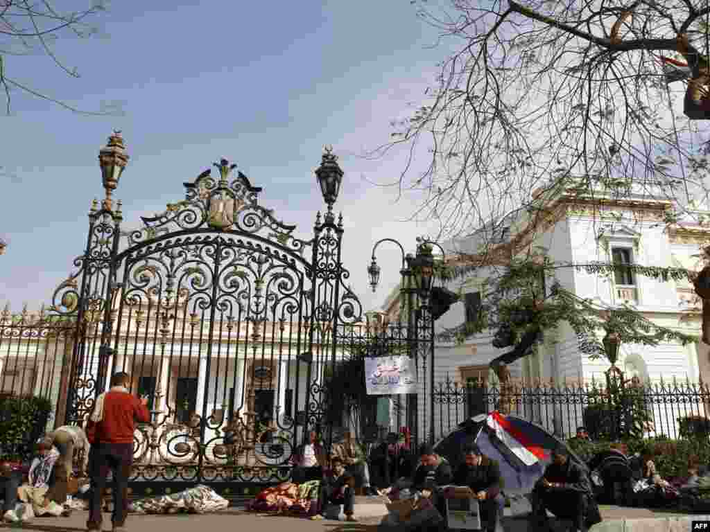 Kairo, 09.02.2011. Foto: AFP / Mohammed Abed
