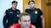 Alexei Navalnîi, opozantul rus, înaintea unui apariții într-un tribunal din Moscova, de pe 22 august 2019