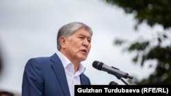 Алмазбек Атамбаев, бывший президент Кыргызстана.
