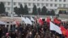 Центральная площадь Оша. Сейитбеков устроил самосожжение на этом месте в знак протеста против митинговой волны в стране.
