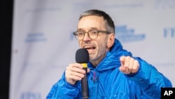ავსტრიის ულტრამემარჯვენე თავისუფლების პარტიის თავმჯდომარე ჰერბერტ კიკლი 