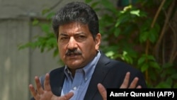 حامد میر وايي، د جیو ټېلېوېژن مشرتابه ورته وویل چې د خپلې وینا په اړه سپیناوی وکړي - د ارشیف انځور