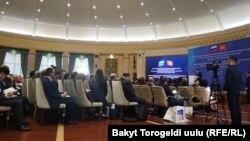 Кыргызстан менен Орусиянын окуу жайларынын ректорлорунун форуму, Бишкек. 27-март, 2019-жыл. 