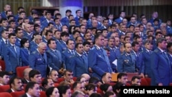 Сотрудники Таможенной службы на встрече с главой Таджикистана