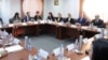 Deputatul liberal Iulian Alexandru Muraru susține că proiectul său de lege nu afectează bugetul de stat. Imagine generică cu ședința CSM la care participă și președintele Klaus Iohannis. 