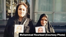 گوهر عشقی و سحر بهشتی مادر و خواهر ستار بهشتی، وبلاگ نویس جانباخته در بازداشتگاه پلیس فتا