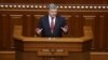 Президент України Петро Порошенко під час щорічного звернення до народних депутатів у Верховній Раді. Київ, 7 вересня 2017 року