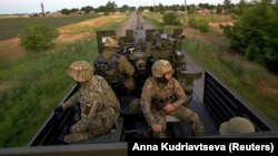 Українські військові на Миколаївщині, червень 2022 року 