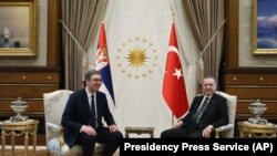 Aleksandar Vučić i Redžep Tajip Erdogan