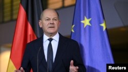 Германският канцлер Олаф Шолц