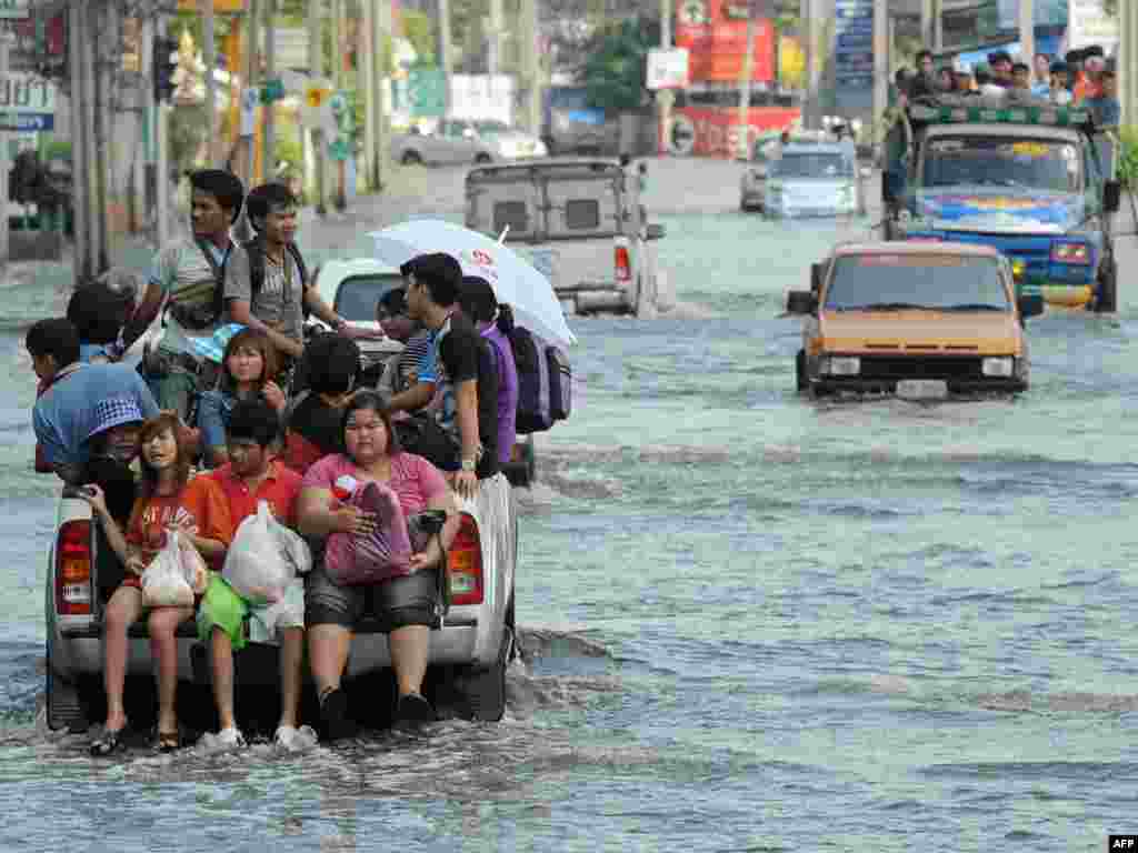 Tajland, poplave u Bangkoku, novembar 2011.