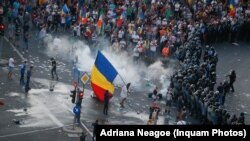 În urmă cu 3 ani, jandarmii au gazat zeci de mii de protestatari pașnici.