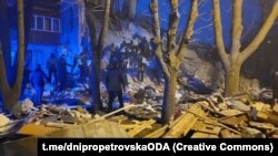 Вынікі расейскага абстрэлу Крывога Рогу 24 сьнежня 2024 году. Ілюстрацыйнае фота