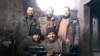 Захисники вежі ДАПу. Зверху: позивні «Вінні-Пух», «Сєдой», «Михайлович». Снизу: «Патріот», «Дэд»