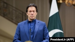 عمران خان د سېپټېمبر پر ۲۸مه د غږیزې ټوټې خپرولو تور پر وزیراعظم پورې کړ خو و یې ویل چې دا یې ښه کار کړی دی - پخوانی انځور.