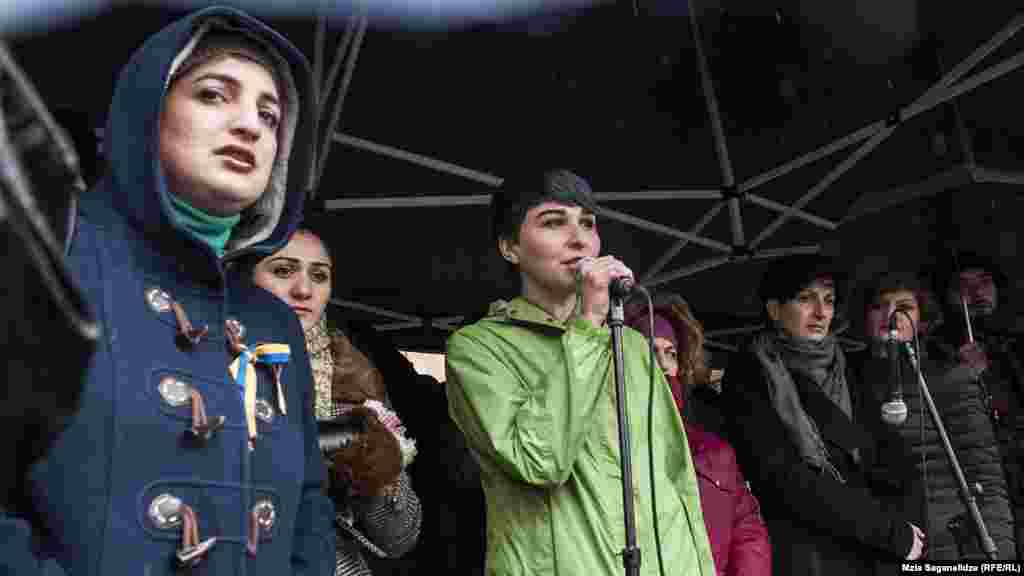 საპროტესტო აქცია თბილისში 
