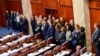 Grupa poslanika opozicione stranke VMRO DPMNE bojkotuje glasanje Sobranja
