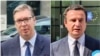 Aleksandar Vučić, presednik Srbije i Aljbin (Albin) Kurti, premijer Kosova. 
