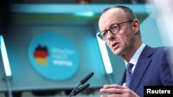 Lider nemačke Hrišćansko-demokratske unije Fridrih Merc, 24. februar 2025.