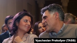 Маргарита Симоньян жана Тигран Кеосаян