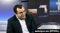 Երևանի քաղաքապետի մամուլի խոսնակ Հակոբ Կարապետյանը «Ազատության» տաղավարում