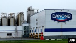 Завод Danone каля гораду Чэхаў Маскоўскай вобласьці, архіўнае фота