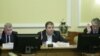 Adrian Solomon (centru), președinte al Comisiei pentru Muncă din Camera Deputaților