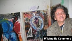 Turkey - Bedri Baykam, a prominent painter, undated