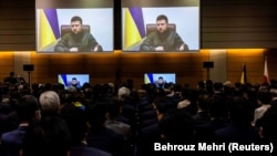 Владимир Зеленскийдин Жапониянын парламентиндеги кайрылуусу. 23-март, 2022-жыл.