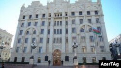 Ադրբեջանի ներքին գործերի նախարարության շենքը Բաքվում