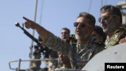 Iran has been conducting war games for 10 days in the Strait of Hormuz