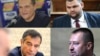 Васил Божков, Делян Пеевски, Илко Желязков и Петър Харалампиев. Другите двама санкционирани са Александър Манолев и Красимир Томов
