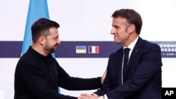 Зеленский жана Макрон