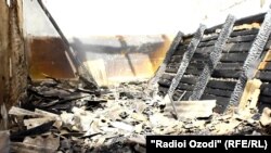 После пожара на центральном рынке города Куляба