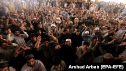 د تحریک لبیک پاکستان مظاهره 