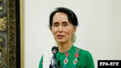 Мьянманын чыныгы лидери Аун Сан Су Чжи.
