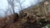 Орус армиясынын аскерлери Донбасстагы майданда. Иллюстрация