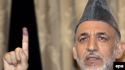 Afghan President Hamid Karzai
