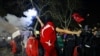 Protestele din Turcia au continuat pentru a șaptea noapte consecutiv. Fotografie de la manifestația din Istanbul, 25 martie 2025.