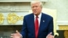 Президент США Дональд Трамп у Білому домі, 7 квітня 2025 року