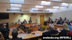 Беларуска-літоўскі круглы стол у Сейме Літвы. Вільня, 26 сакавіка 2025 году