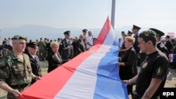 Sa obilježavanja godišnjice "Oluje" u Kninu, 2015.
