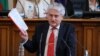 Бойко Рашков по време на изслушването в парламента