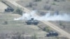 Македонската армија на воени вежби во Криволак во април 2022 година