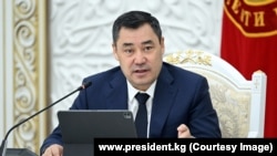 Садыр Жапаров. Архивдик сүрөт.