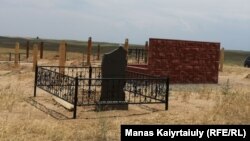 Спецкладбище для умерших от коронавируса под Алматы, 16 июня 2020 года.