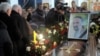 Похороны Юрия Вербицкого, одного из волонтеров, работавших на Майдане, убитого после похищения. Львов, 24 января 2014 года.