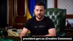უკრაინის პრეზიდენტი ვოლოდიმირ ზელენსკი