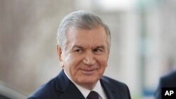 Өзбекстандын президенти Шавкат Мирзиёев.