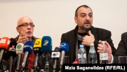 დავით დვალი (მარჯვნივ) და ჯარჯი აქიმიძე